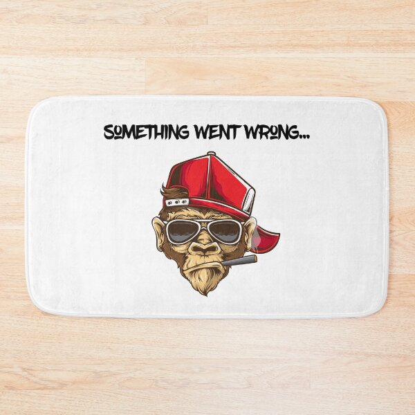 Item preview, Something Went Wrong Monkey Error designed and sold by yeknow.