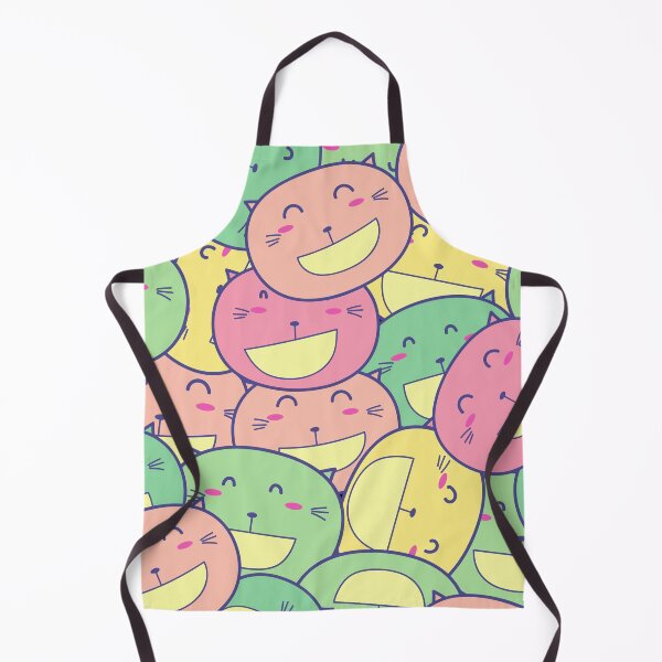 Item preview, Colorful Smiling Cats designed and sold by chark70.