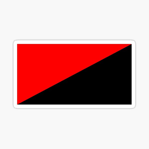 Vista previa del artículo con la obra «Bandera Anarco Comunista», diseñado y vendido por PlasmaDunk.