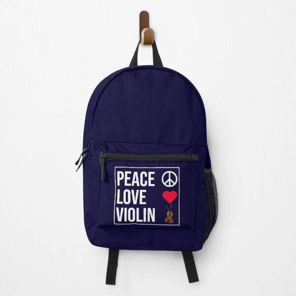 Item preview, Peace Love Violin designed and sold by CatArtStore.