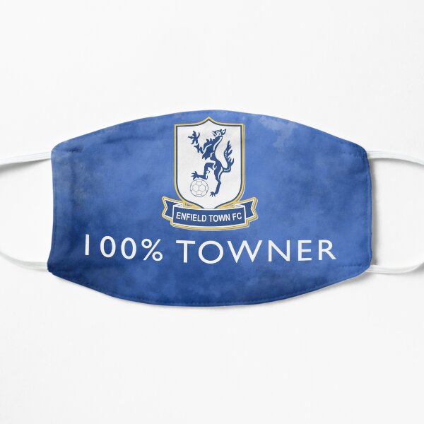 100% Towner - Enfield Town Football Club Flat Mask
