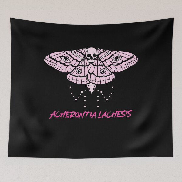 Item preview, Death Head Moth Hawkmoth Pastel Acherontia Lachesis designed and sold by RKSDesigns.