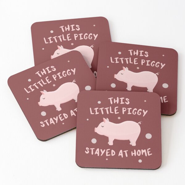 Item preview, This little piggy stayed at home - Pig designed and sold by PaulSDesign.