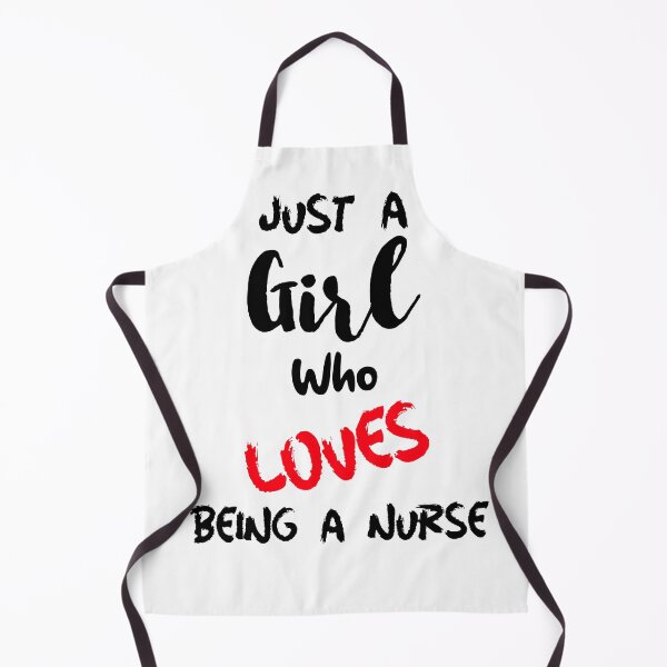 Item preview, Just A Girl Who Loves Being a Nurse designed and sold by DiscGolfTees.