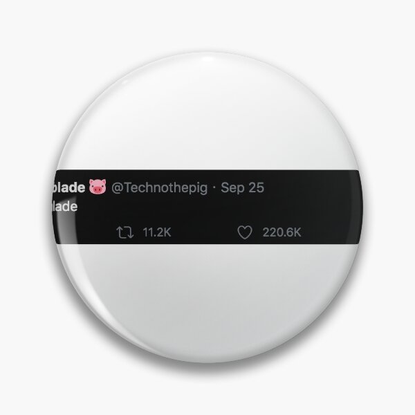 Item preview, Technoblade tweeting technoblade designed and sold by cosmobabe.