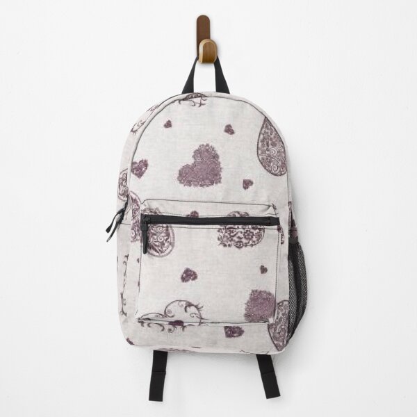 Item preview, Heart motif, mountbatten pink designed and sold by jwebmarket.