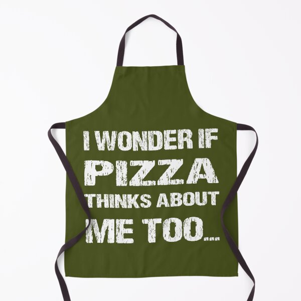 Item preview, I Wonder If Pizza Thinks About Me Too designed and sold by TandCDesign.