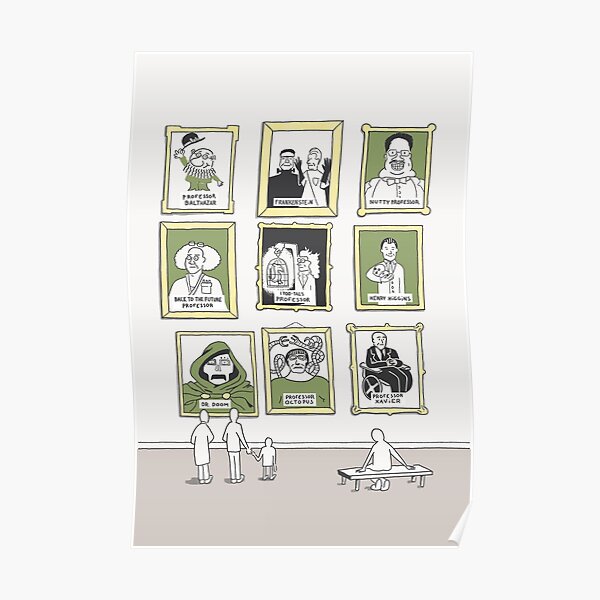 Famous professors Poster