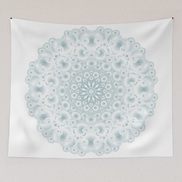 Item preview, LIght Blue Mandala designed and sold by OwnDesignOnline.