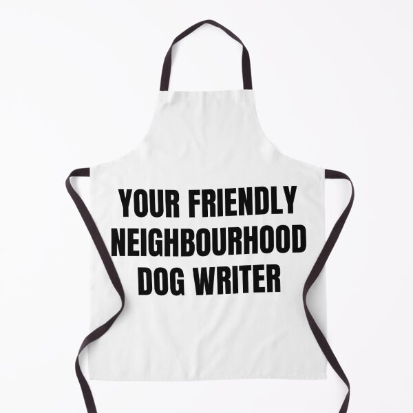 Item preview, your friendly neighbourhood dog writer designed and sold by AnujShah7.