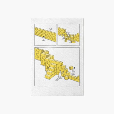 Creative walls Art Board Print