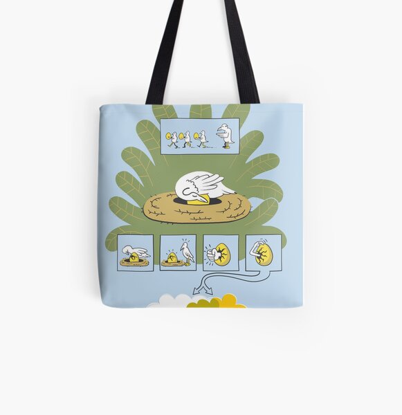 The Golden egg All Over Print Tote Bag