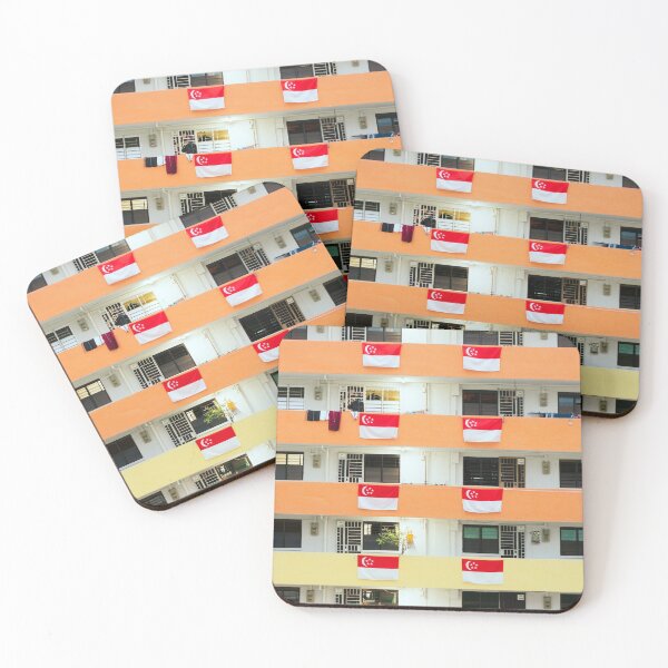 Item preview, Singapore HDB Flags 5 designed and sold by panoverse.