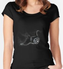 Flying Manta Women's Fitted Scoop T-Shirt