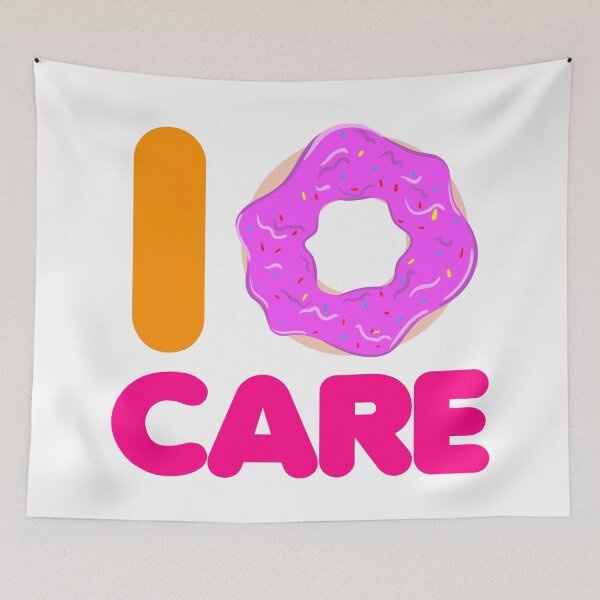 Item preview, I Don't Care Donut designed and sold by Noverda Nawarizka Prabowo.