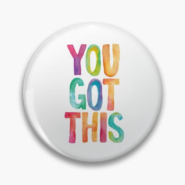 Item preview, You Got This Rainbow Watercolor designed and sold by MotivatedType.
