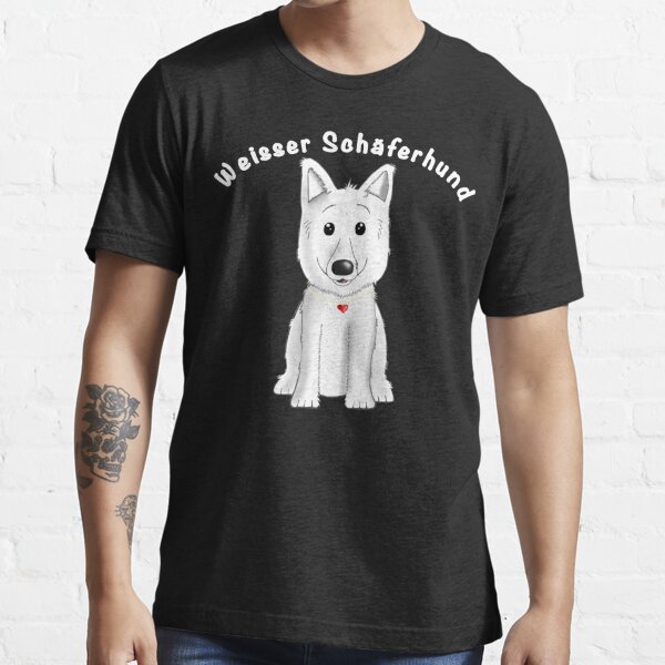 white german shepherd t shirt