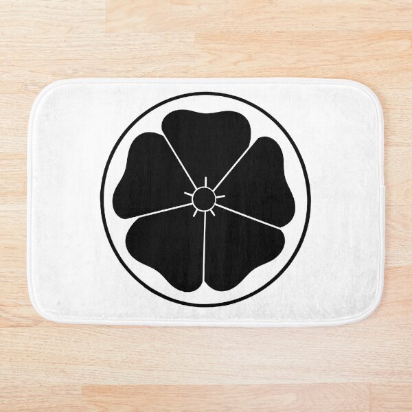 Black Cherry Blossom Bath Mat