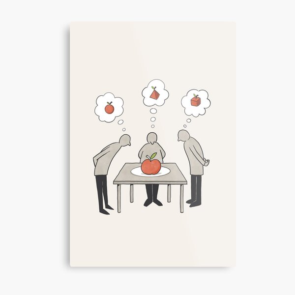 Ways of seeing Metal Print