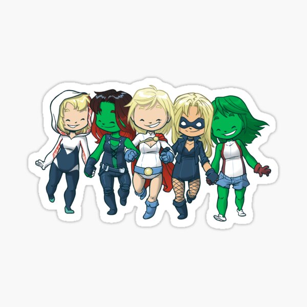 Super BFFs 2 Sticker
