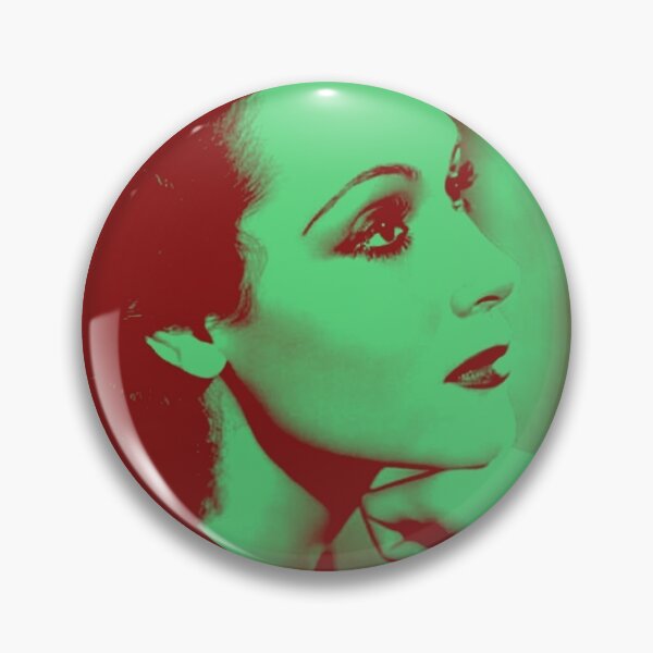 Item preview, Dolores del Río in green and red designed and sold by carmencuarzo.