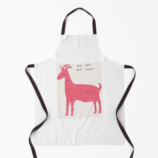 Do Not Eat Goat Apron
