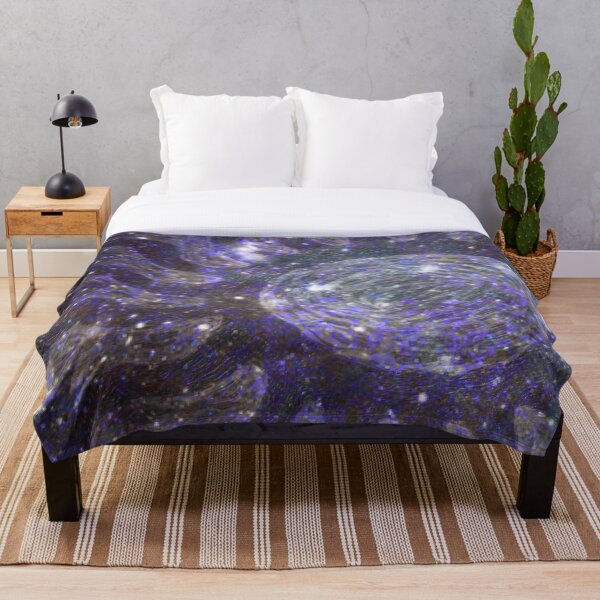 Aperçu de l'œuvre Éclipse solaire - peinture numérique abstraite - violet céleste soleil et lune nuit ciel Art créée et vendue par PiperArtDesign.