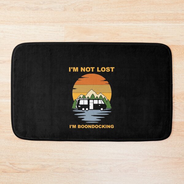Item preview, I'm Not Lost I'm Boondocking Camping Campervan designed and sold by Spaceshipsells.