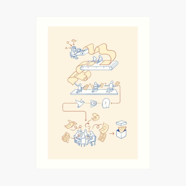 The distillery Art Print