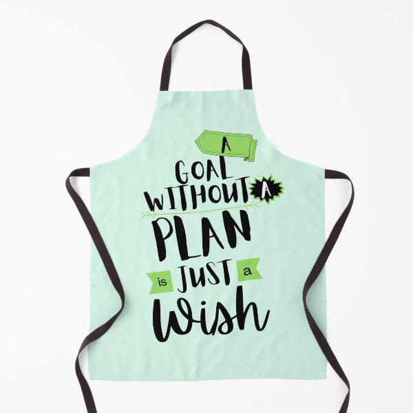 Item preview, Motivation t-shirt | Goals t-shirt | Text t-shirt | A goal without a plan is just a wish designed and sold by ChopshopTEXT.