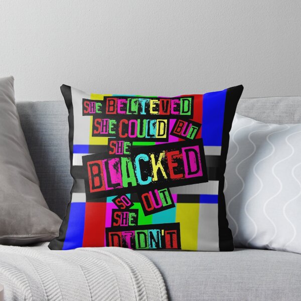 Item preview, SHE BELIEVED SHE COULD BUT SHE BLACKED OUT_ SMPTE designed and sold by GeiekSheiek.