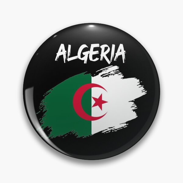 Item preview, Algeria Algerian flag flag designed and sold by GeogDesigns.