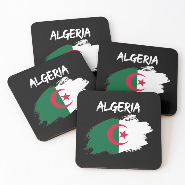 Item preview, Algeria Algerian flag flag designed and sold by GeogDesigns.