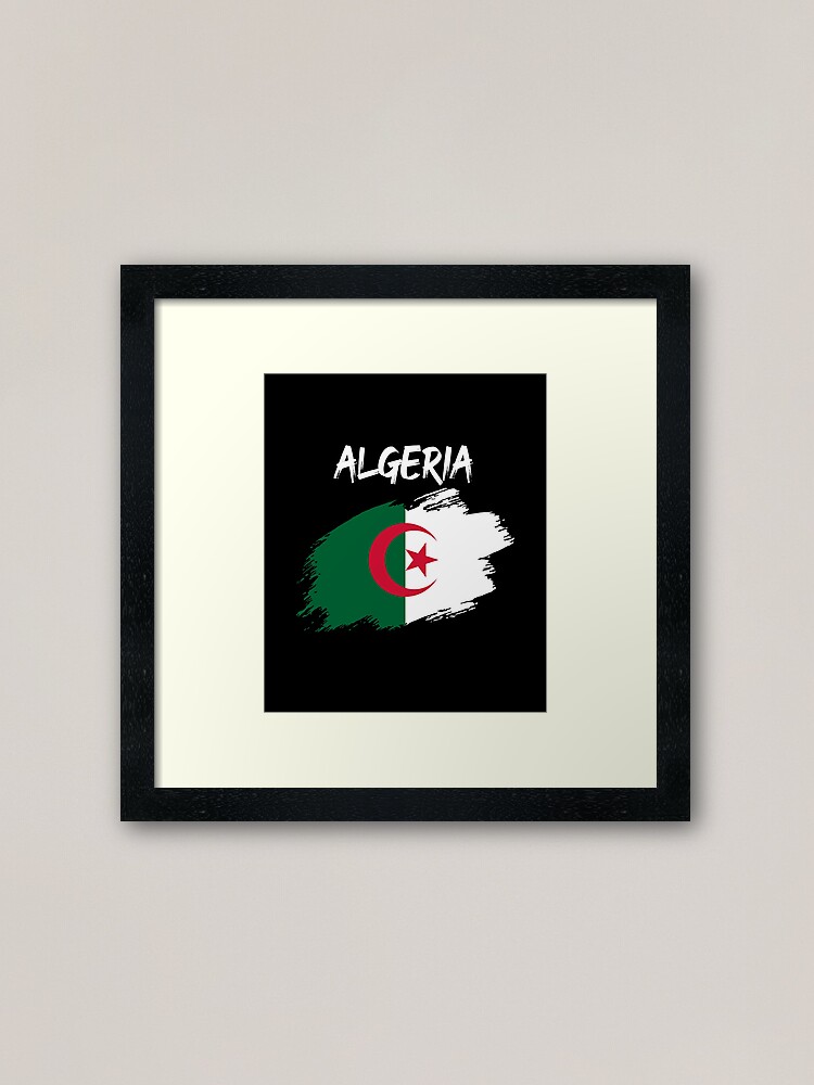 Algeria Algerian flag flag Art Board Print by GeogDesigns