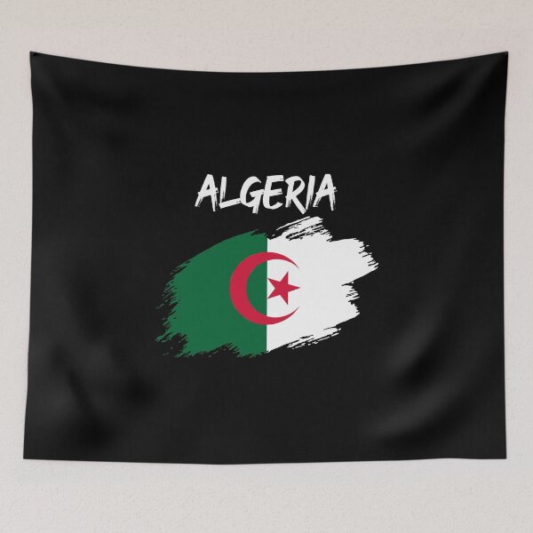 Item preview, Algeria Algerian flag flag designed and sold by GeogDesigns.