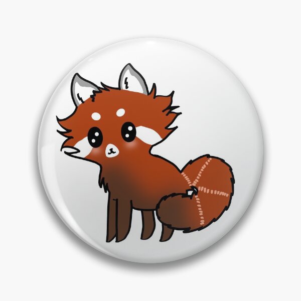Item preview, Panda rojo designed and sold by Nonbinaryfrog.