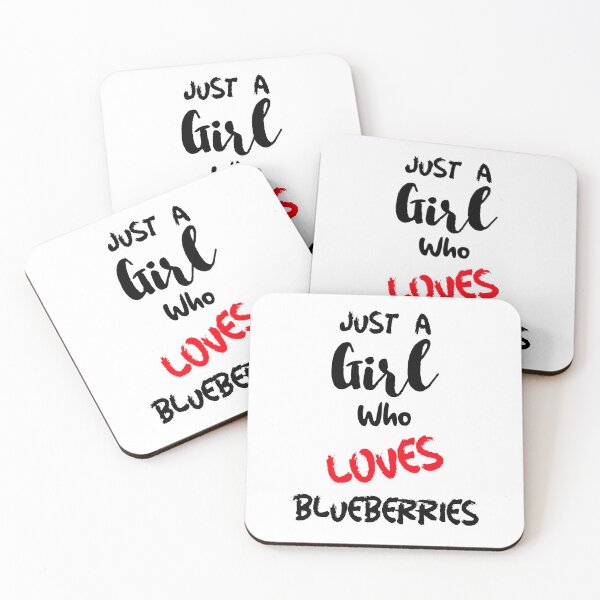 Item preview, Just A Girl Who Loves Blueberries designed and sold by DiscGolfTees.