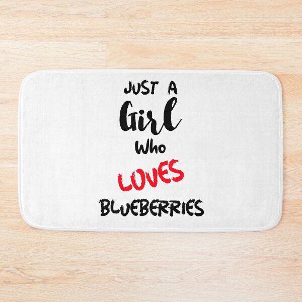 Item preview, Just A Girl Who Loves Blueberries designed and sold by DiscGolfTees.