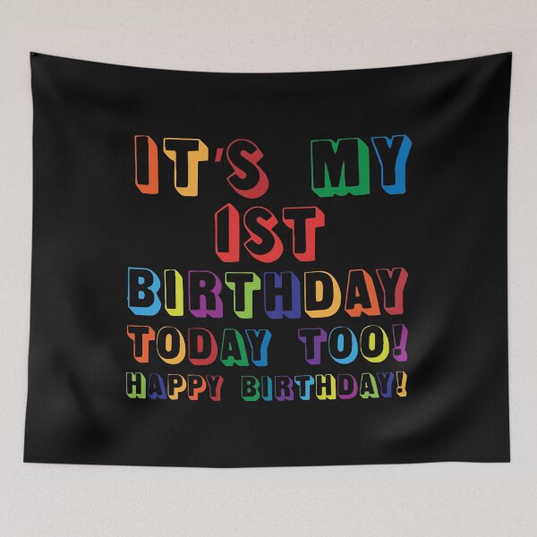 Item preview, It’s My 1ST Birthday Happy Birthday! designed and sold by yeknow.