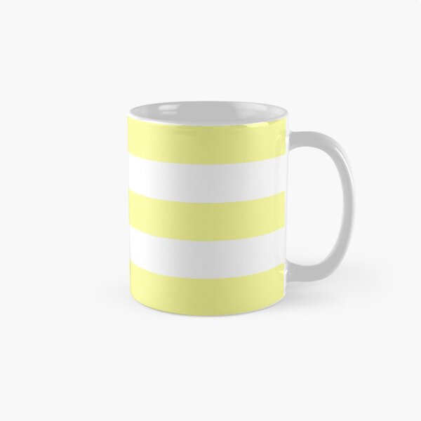 Item preview, Large YELLOW and WHITE Horizontal STRIPES designed and sold by RachelMacht.