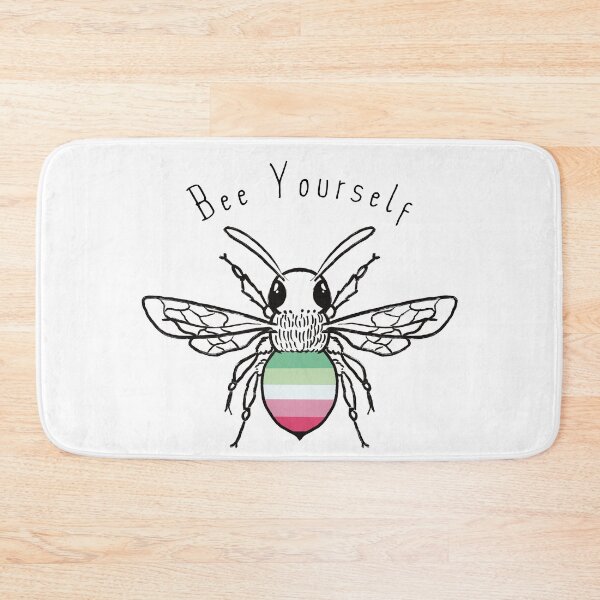 Item preview, Abrosexual Bee designed and sold by Green-over-red.
