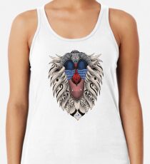 Kunstvolle Rafiki Vol. 2 gefärbt Racerback Tank Top