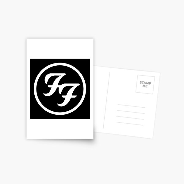 Postkarten Foo Fighters Redbubble