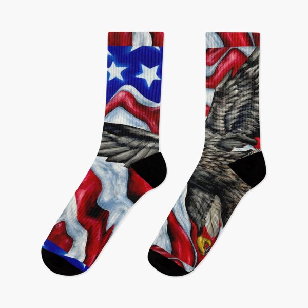 Item preview, American Flag with eagle  designed and sold by 42youbest.