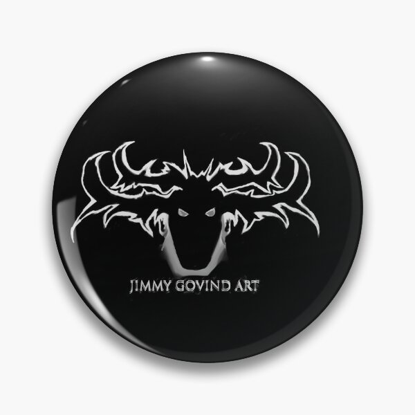 Item preview, Jimmy Govind Art Logo Design Black designed and sold by JimmyGovindArt.