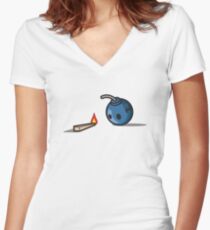 Fatal Attraction Women's Fitted V-Neck T-Shirt