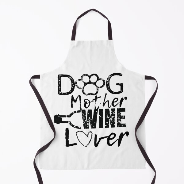 Item preview, Dog Mother Wine Lover designed and sold by Rabbitti.