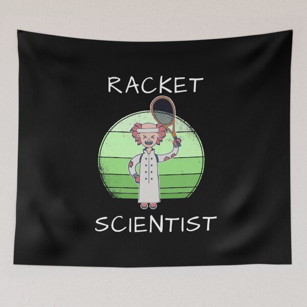 Item preview, Tennis Lover Racket Scientist designed and sold by sketchypages.
