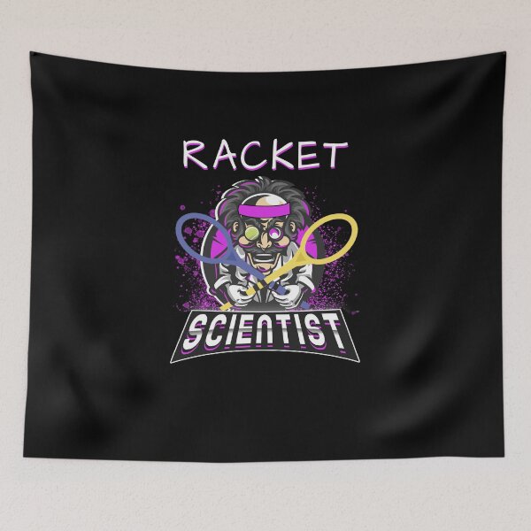Item preview, Tennis Lover Racket Scientist designed and sold by sketchypages.