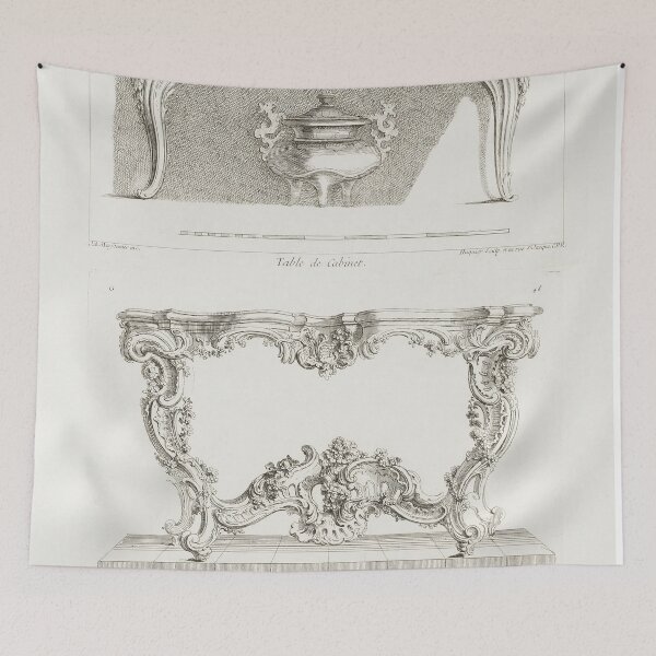 Item preview, Baroque Table Sketch designed and sold by Apoc-village.
